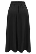 Frede Long Skirt | Black | Nederdel fra Liberté