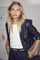 Phoebe Kurzer Lederblazer | Schwarz | Blazer von Co'couture
