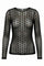 Mesh Blouse Dots  | Mesh bluse fra Avery