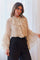 Flouncy Shirt | Beige | Skjorte fra Atelier C
