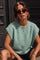 Jolie Knit Vest | Aqua Marine