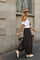 Nala Balloon Pants | Dark Brown