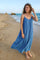 Cipresso Summer dress | Royal Blue