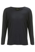 Natalia Ls Boxy Blouse | Black | Bluse fra Liberté – nedsat