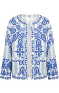 Haya Jacket | Blue – nedsat