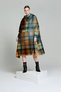 Tartan | Mehrfarbig | Regenponcho von Rainkiss