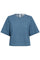 Prism Denim SS Blouse 35777 | Top fra Co'couture