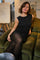 Marlise Mesh Skirt | Black | Nederdel fra Neo Noir