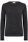 Jade Blouse 205443 | Dark Grey Melange | Strik fra Freequent