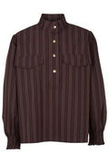 Sky Blouse 2854 | Brown | Bluse fra Prepair