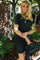 Alma Ss Turn Dress | Dusty Army | Vendbar kjole fra Liberté