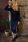Holly Ls Dress | Navy Black | Kjole fra Liberté