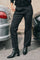 Myla Miley Pant Ankle | Schwarz | Hosen von Mos Mosh