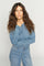 Mattie Denim Shirt | Mid Blue | Skjorte fra Mos Mosh