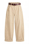 Cotton Pants | Beige | Bukser fra Atelier C – nedsat