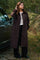 Anneli Cord Coat | Brown | Jakke fra Neo Noir