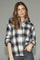 Moby Check Shirt 35900 | Black | Bluse fra Co'couture