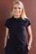 Alma Top | Black Black Simili (sorte sten) | Top fra Liberté