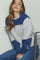Candiz Denim Mix Sweat 37044 | Grey Melange | Sweatshirt fra Co'couture