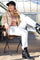 Box Regular Pant | Weiß | Hose von Black Colour