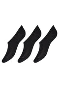 Footie 3er-Pack | Schwarz | Socken von Hype the Detail