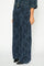 Dara Floret Jeans Regular | Blue | Jeans fra Mos Mosh