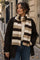 Auri Striped Scarf | Coffee