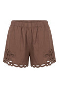 Trixie Lace Shorts | Coffee – nedsat