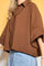 Davina Loose Shirt | Hazelnut Brown | Skjorte fra Black Colour