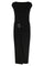 Minja Drapy Dress | Black | Kjole fra Neo Noir