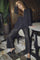 Sia Simili Lace Pant 31678 | Black | Bukser fra Co'couture