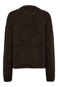 Fro Heart Pullover | Chocolate Ivory Heart | Strik fra Liberté