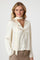 Susanna schwere Satinbluse | Perle | Bluse von Neo Noir