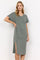 Tini Dress | Army | Kjole fra Statebird