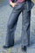Box Pant | Schwarzer Denim | Hosen von Black Colour