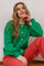 Bella Strickjacke | Grün | Strickmode von Black Colour