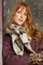 Leoni Chequered Scarf | Creme | Tørklæder fra Black Colour