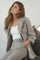 Quin Pin Fitted Blazer 40007 | Mink | Blazer fra Co'couture