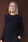 Alma Ls Twist Tshirt | Black Black Simili (sorte sten) | Bluse fra Liberté