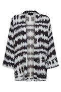 Tine Tie Dye Kimono | Black Blue Tie Dye | Kimono fra Liberté – nedsat