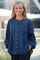 Hekla Bluse | Blau | Bluse von Prepair