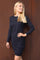 Alma Long Dress | Black Black Simili (sorte sten) | Kjole fra Liberté