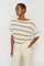 Arlen Paper SS Knit | Ecru | Strik fra Mos Mosh