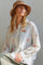 Muschelstickerei-Shirt | Weiß | Shirt von Atelier C