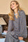 Luna Nelly Dress | Blue Mist Multi | Kjole fra Black Colour