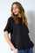 Evi Lace Tee 43031 | Black | T-Shirt fra Co'couture
