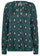 Juliette Printed Blouse | Green | Bluse fra French Laundry