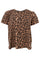 Zelda S/S Leo T-Shirt | Leopard | T-Shirt von Black Colour