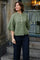 Benuta Fluffy Knit Cardigan | Dusty Green | Strik fra Neo Noir