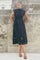 Aria Mono Dress | Black | Kjole fra Mos Mosh